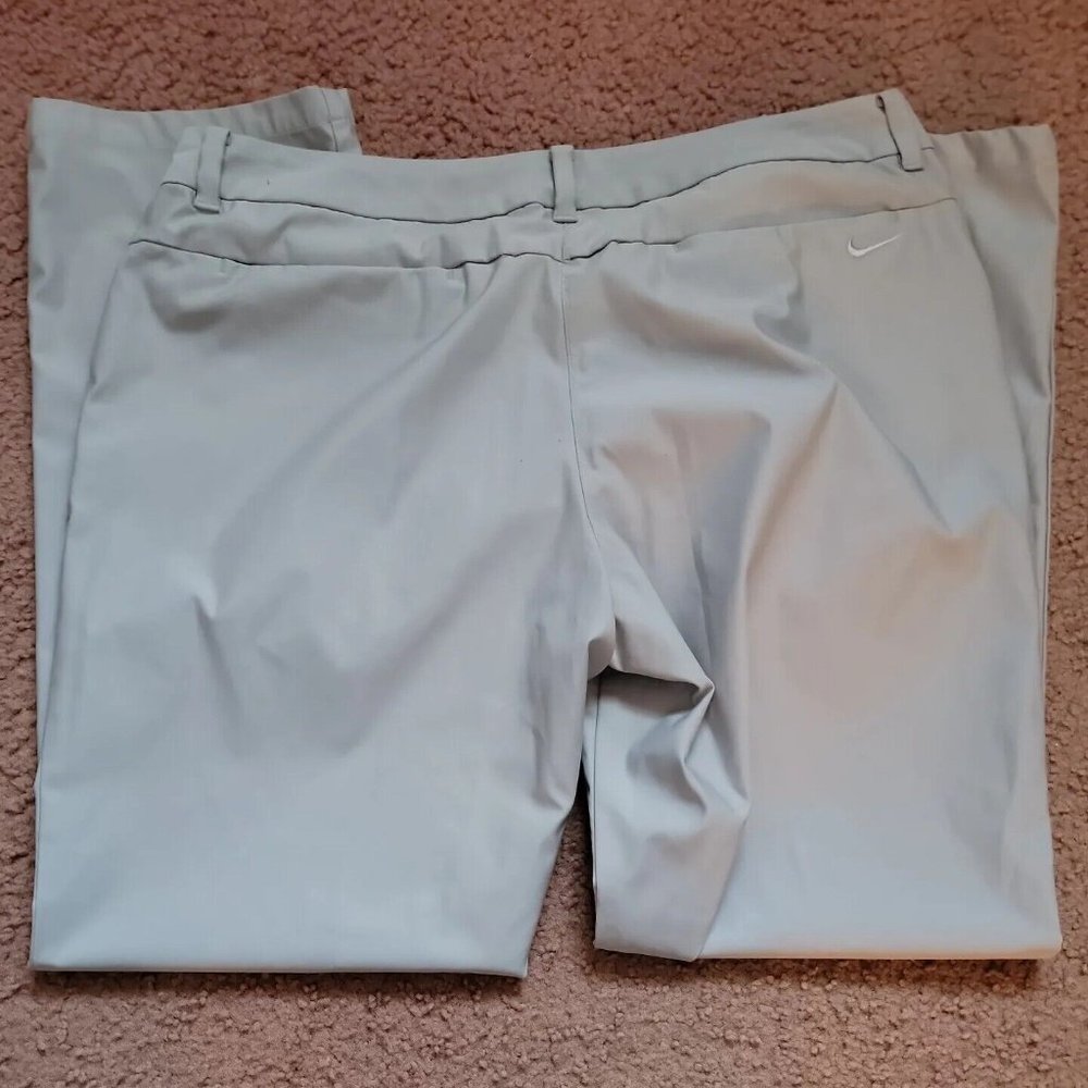 Nike Golf Dri Fit Professional Pants Slacks Gray Womens Size 14